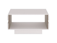 Linate TYP 71 - Stolik Biały/Dąb Truflowy