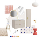 ADEL CASHMERE 89-80  Blat Łazienkowy 80 cm