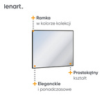 QUANT GARDEROBA QG-05 - Lustro Dąb/Artisan Czarny