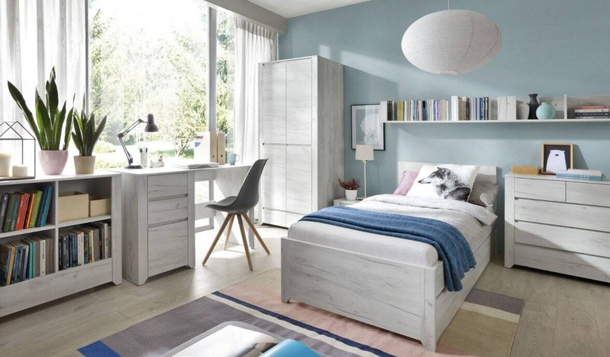 Angel TYP-31 - Komoda 3D-1S Dąb White Craft