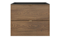 Zestaw Szafka z Podwójną Umywalką Meblową 120 cm i 2 Półsłupki oraz 2 Lustra i Sedes Talia Casella Czarny Mat