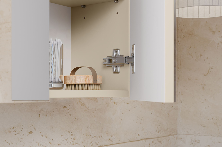 Szafka z Lustrem 60 cm 2D Bali Cashmere