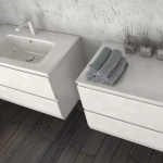 Oristo BRYLANT UNI Szafka podumywalkowa 60 cm biały połysk