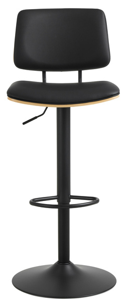 Actona Hoker Obrotowy Owen Czarny mat