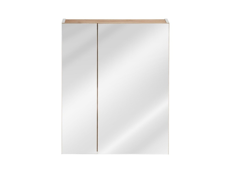 Szafka wisząca z lustrem Capri dąb 842