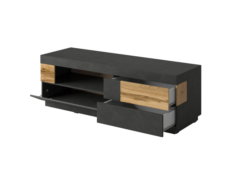 Silke Komoda RTV 1D2S Matera / Dąb Wotan