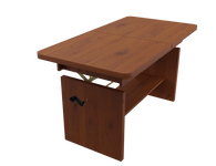 JANEK - Ławostół Ława Rozkładana Stolik Kawowy Dąb Stuletni