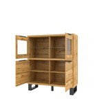 Halle WM Komoda 4-drzwiowa Wysoka Dąb Wotan