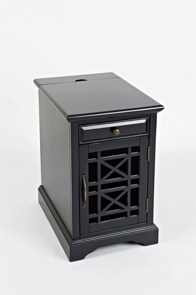 AV275-22 Szafka 1D/1S Avola Antique Black