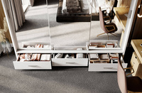 ARTI AR-01-3L - Szafa 3D3S Przesuwna Z Oświetleniem Biała