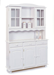 Kredens SIENA drewniany biały
