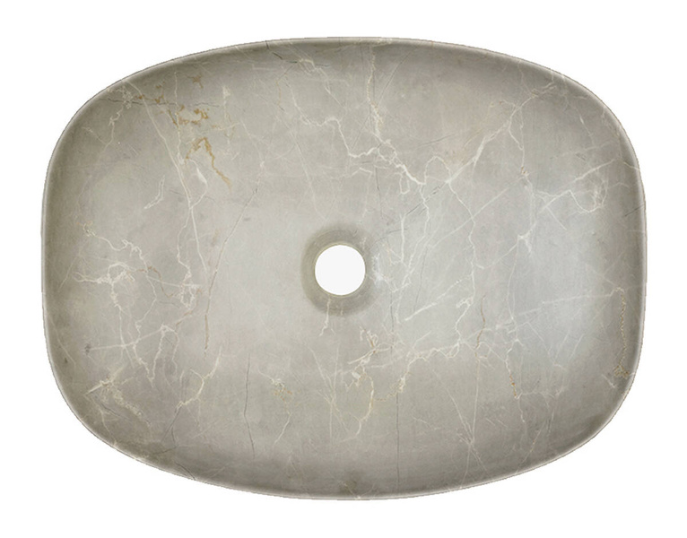 Umywalka nablatowa ceramiczna ANNA-MY1 Matt Surface 50,5 cm