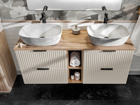 ADEL CASHMERE 82-60-2S Szafka pod umywalkę 60 cm 2 szuflady