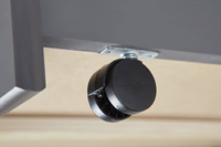 Łóżko MALTE 90x200 drewniane szare