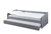 Łóżko MALTE 90x200 drewniane szare