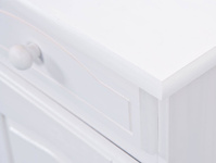 Kredens VALENCIA drewniany biały