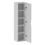 CLEO-03 - Słupek Wysoki 1-drzwiowy Biały Mat