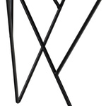 Actona Stolik Kawowy Okrągły Halstow Szklany Czarny