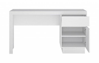 Lyon Biały LYOB101 - Biurko 1D1S Białe