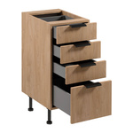 Szafka Kuchenna Dolna 4S Sorento D40S4 AX Puccini