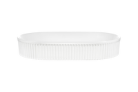 Umywalka Nablatowa Ceramiczna BEYOND 5 WHITE E-6564 Biały Mat