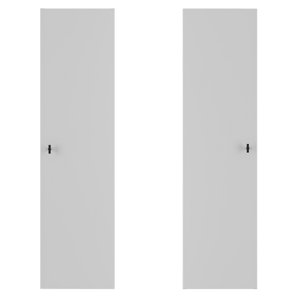 RAY-03 - Słupek Wysoki 1-drzwiowy Biały Mat