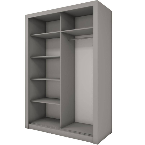 IDEA ID-17 - Szafa Przesuwna 2-drzwiowa Szara