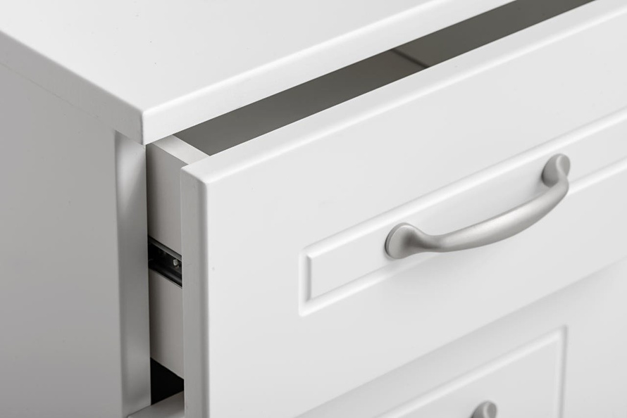 Lustro łazienkowe w ramie 60 cm Sophia biała