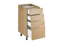 Szafka Kuchenna Dolna 4 Szuflady D40S4 PUSH OPEN Langen Artisan