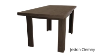 Mały Stół Rozkładany Do Jadalni Jesion Ciemny