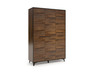 Frida S3D - Szafa 3-drzwiowa Shirin Walnut