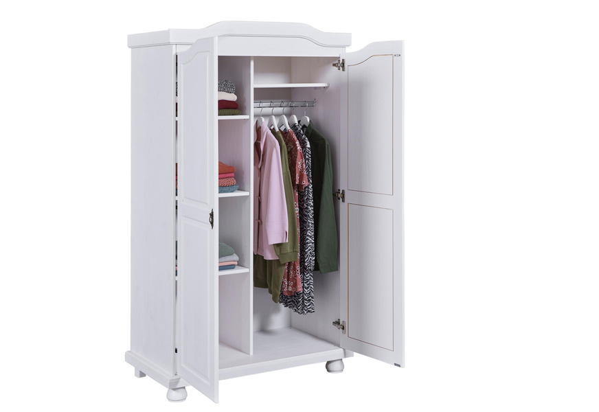 Szafa HEDDA drewniana biała