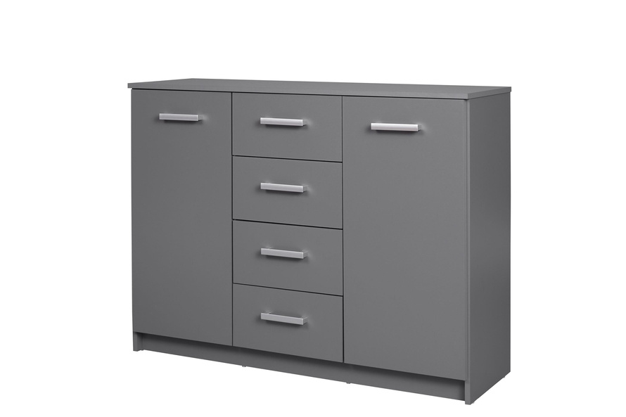 Komoda ELENZIO 2T4S szara