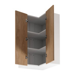 Szafka Kuchenna Górna 2D Narożna Sorento G60N2 Biały Mat Puccini