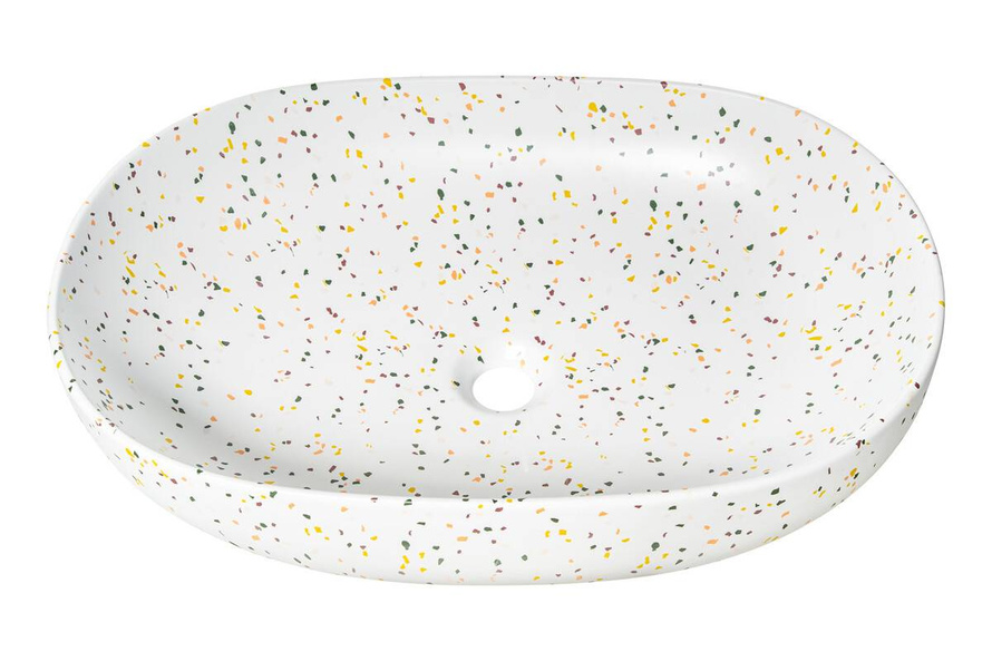 Umywalka Nablatowa Ceramiczna UN-LILI-MW21 Lastryko Mat