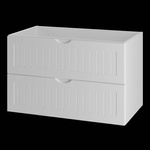 MONA-01 - Szafka Pod Umywalkę 2S 80cm Biały Mat