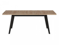 Stół Rozkładany MWST10 160-200 Jackson Hickory/Czarny