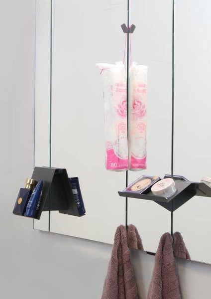 Oristo wieszak 1 cm grafit mat