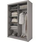 IDEA ID-17 - Szafa Przesuwna 2-drzwiowa Szara