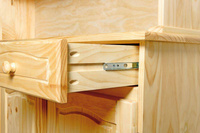 Kredens TOSCANA drewniany naturalny