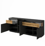 Silke Komoda 4D2S Matera / Dąb Wotan