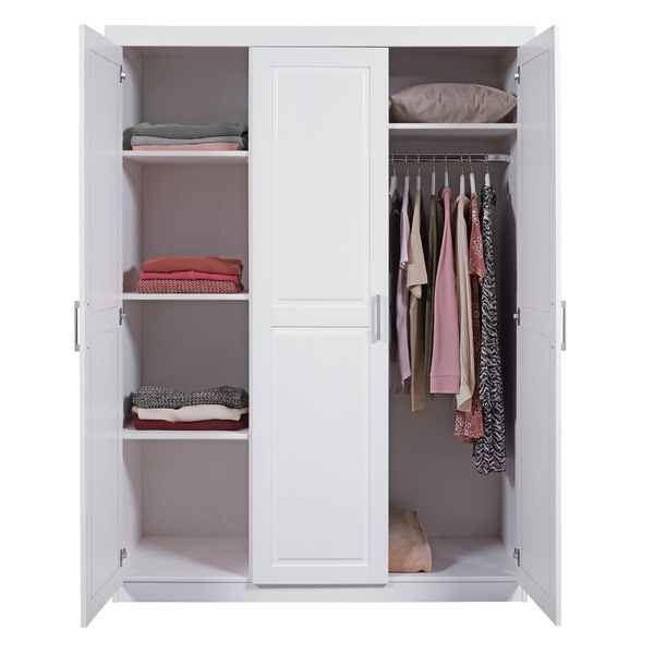 Szafa MAGNUS drewniana biała