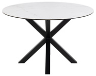 Actona Stół Jadalniany Okrągły Heaven Biały Czarny