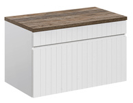 Szafka pod Umywalkę 80 cm 1D ICONIC WHITE