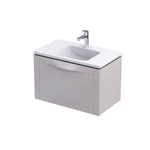 Oristo SKAGEN Szafka z umywalką 80 cm piaskowy mat