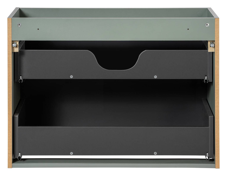 Szafka Pod Umywalkę 80 cm LINE REED GREEN