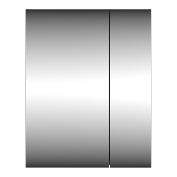 LUSTRO-01 - Szafka Wisząca z Lustrem 2D 60cm Szary Mat