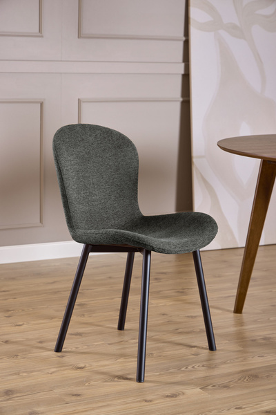 Actona Krzesło do Jadalni Esra Ciemny Szary