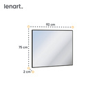 QUANT GARDEROBA QG-05 - Lustro Dąb/Artisan Czarny