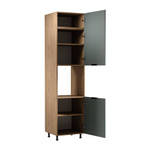 Szafka Kuchenna Dolna Zabudowa Piekarnika 2D Sorento D60PWN P/L Puccini Green